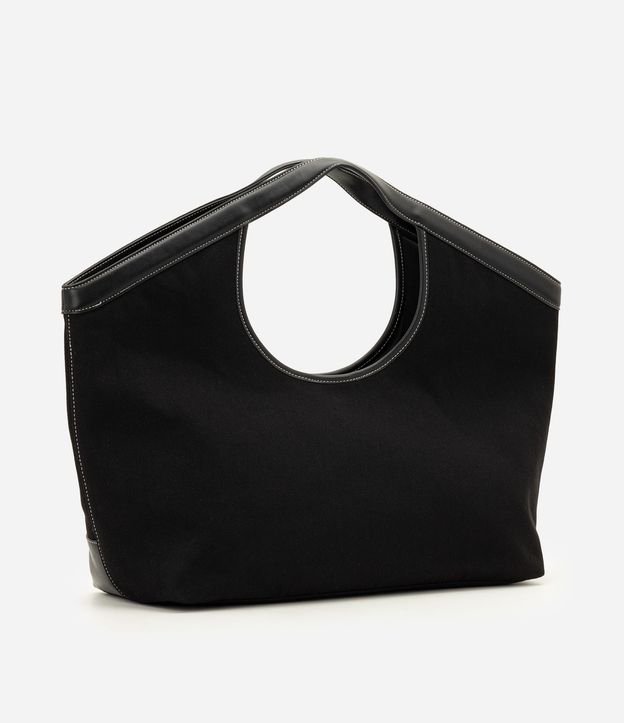 Cartera Shopper Grande con Detalles en PU 3