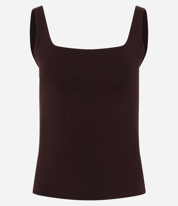 Blusa en Rib con Bretel Ancho 5