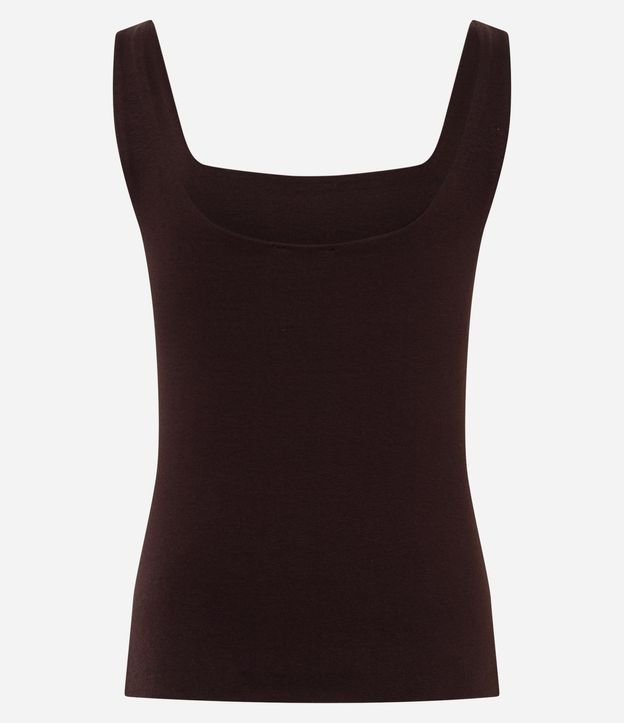 Blusa en Rib con Bretel Ancho 6