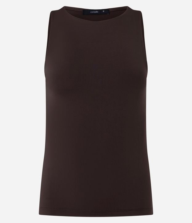 Blusa en Poliamida con Cuello Redondo 2