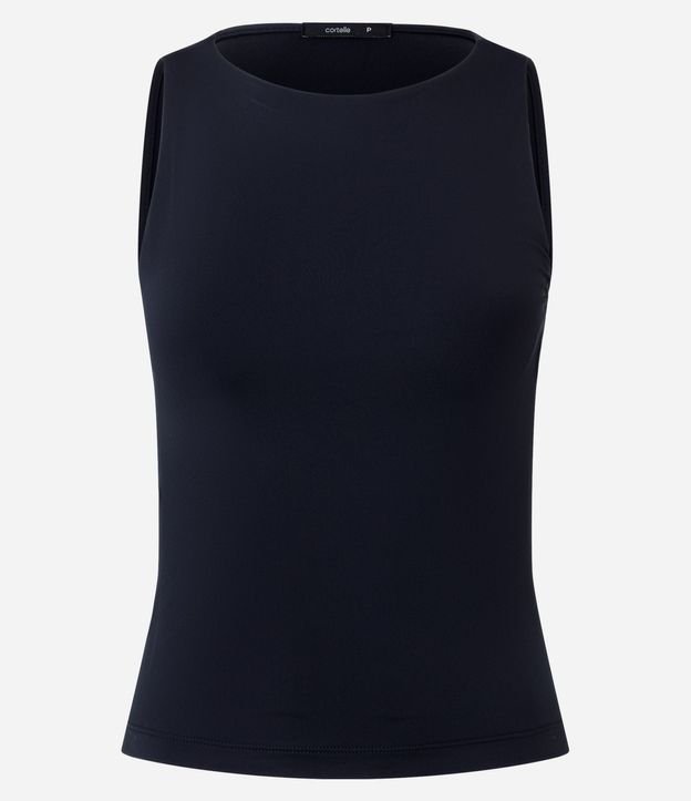 Blusa en Poliamida con Cuello Redondo 2