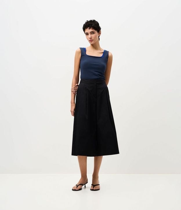Blusa en Poliamida con Escote Cuadrado 2
