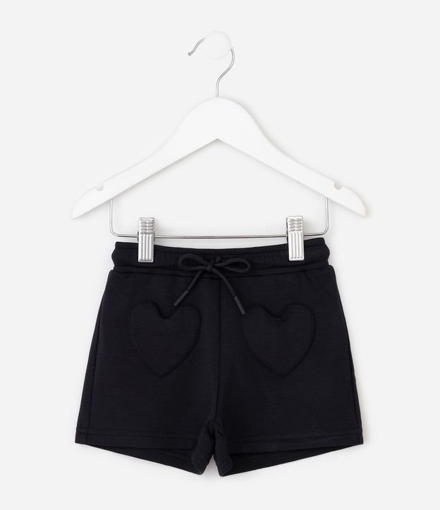Short Runner Infantil en Modal con Bolsillos de Corazón – Talle 1 a 6 años 2