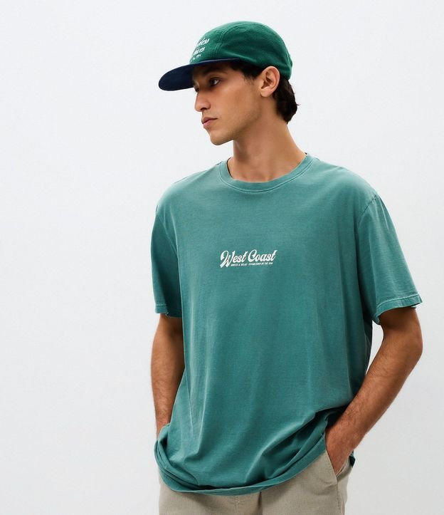 Remera Comfort West Coast Desteñida