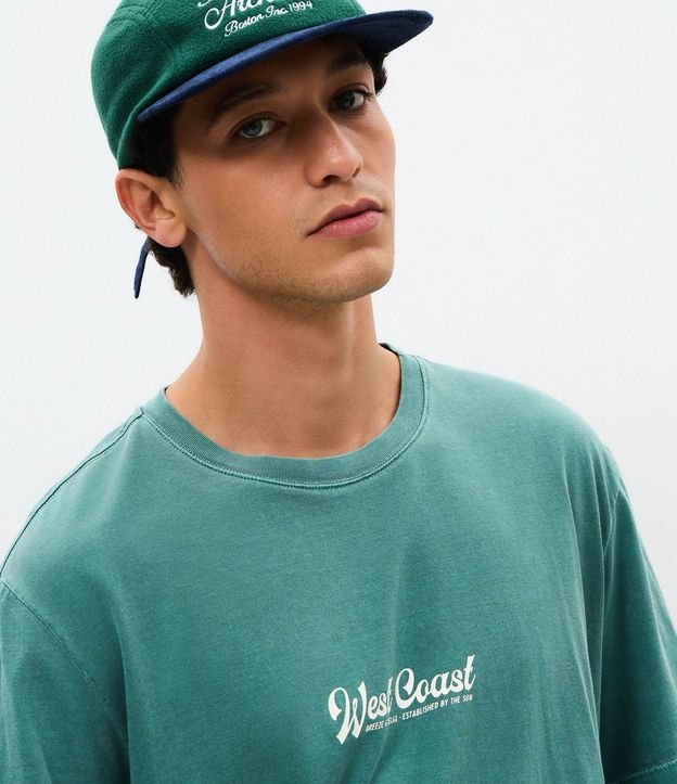 Remera Comfort West Coast Desteñida 3