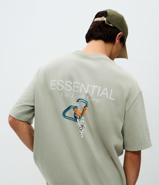 Remera Relaxed Essential Mosquetón