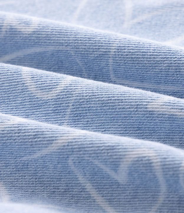 Short Pollera Infantil en Jeans con Estampa de Corazones – Talle 5 a 16 años 4
