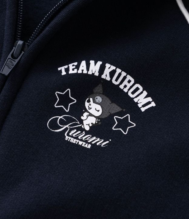 Campera Comfort en Algodón con Capucha Kuromi Infantil - Talle 5 a 16 años 5