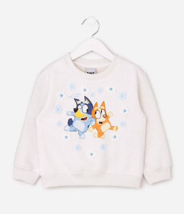 Algodón Infantil Bluey Floral - Talle 1 a 6 años 2