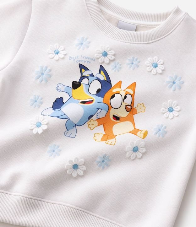 Algodón Infantil Bluey Floral - Talle 1 a 6 años 5
