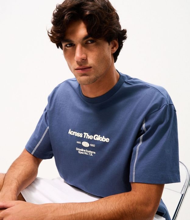 Remera Boxy Across the Globe 1