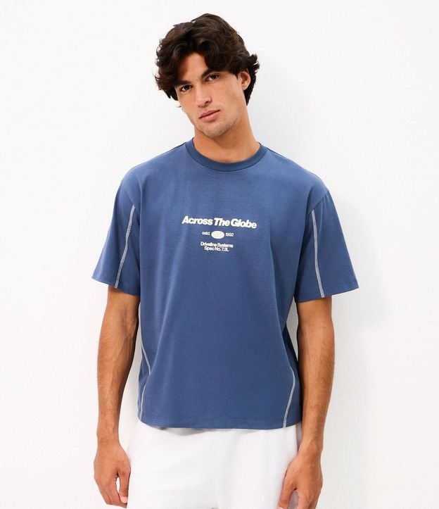 Remera Boxy Across the Globe 3