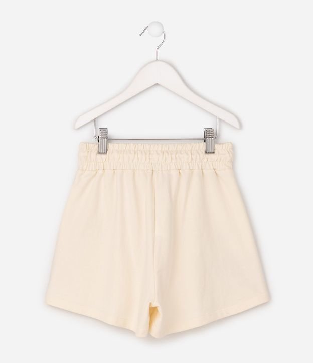 Short Infantil  em Algodón con Estampado de Cerezas y Purpurina - Talle 5 a 14 años 3