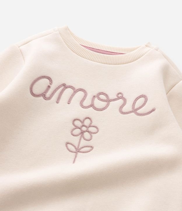 Conjunto Comfort Infantil en Algodón con Bordado y Moñitas Lateral – Talle 1 a 6 años 5