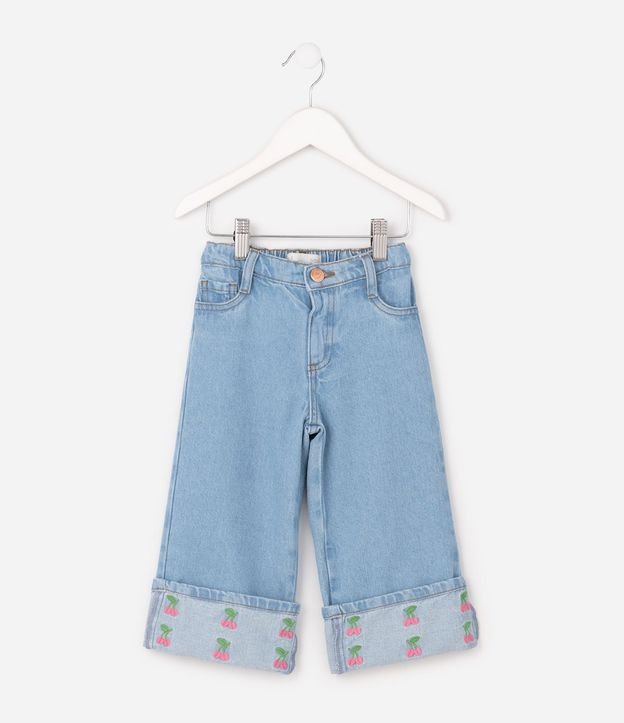 Pantalón de Jean Wide Infantil - 1 a 6 años 2