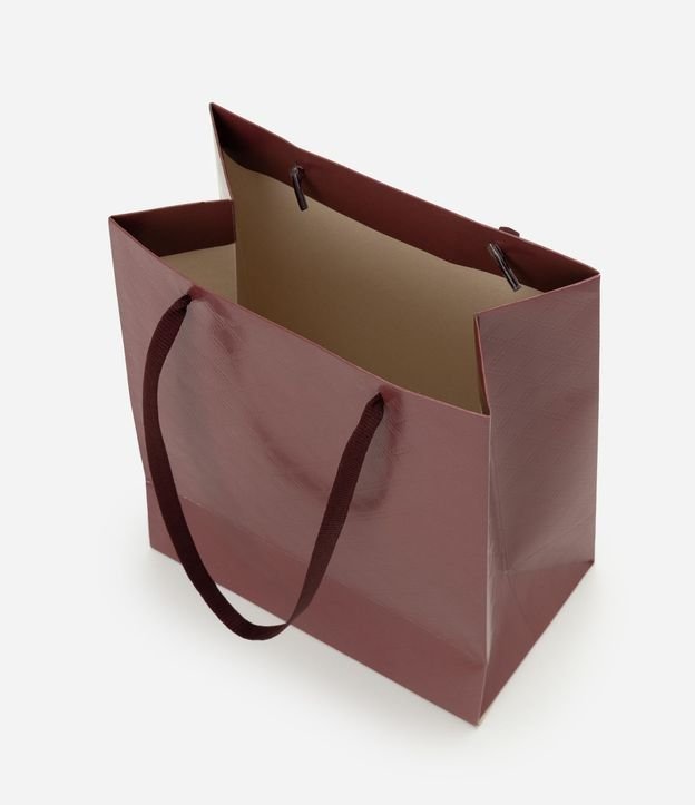 Bolsa de Regalo Pequeña en Papel con Gofragem Arabesco 2