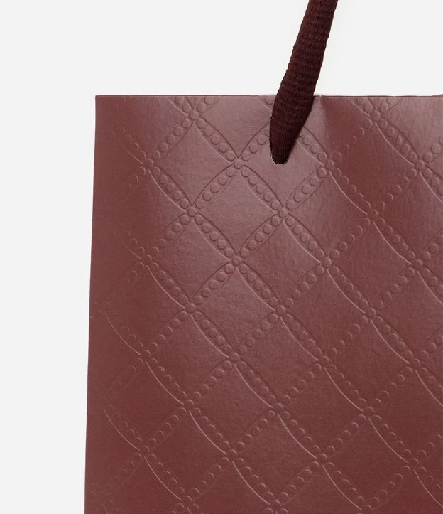 Bolsa de Regalo Pequeña en Papel con Gofragem Arabesco 3