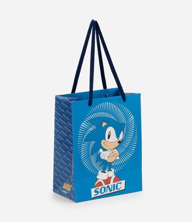 Bolsa de Regalo Pequeña con Estampa de Sonic