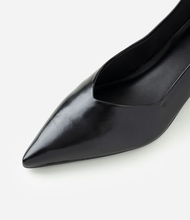Zapato Tacones en PU con Salto Kitten Heel 4