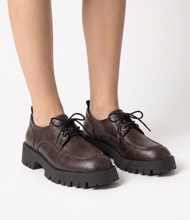 Mocasín Dockside en PU con Suela track 2