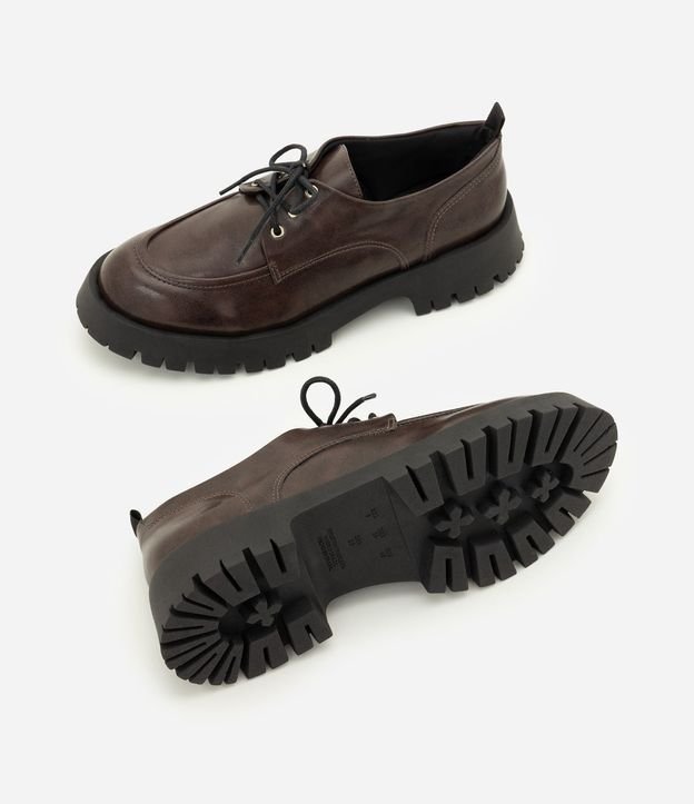 Mocasín Dockside en PU con Suela track 4