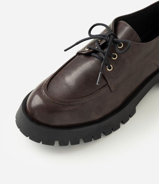 Mocasín Dockside en PU con Suela track 5