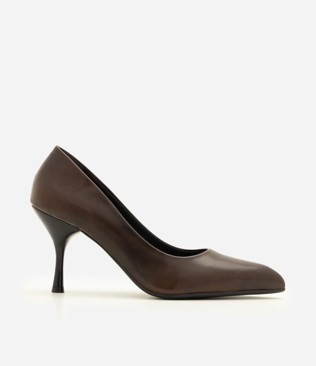Zapato Tacones en PU con Punta Fina