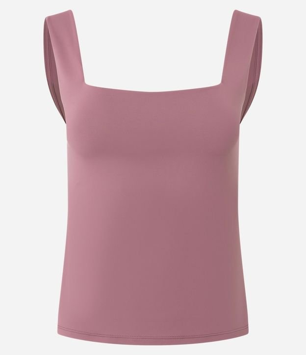 Blusa en Poliamida con Escote Cuadrado 5