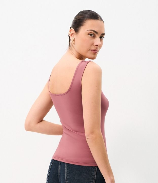 Blusa en Poliamida con Escote Cuadrado 4