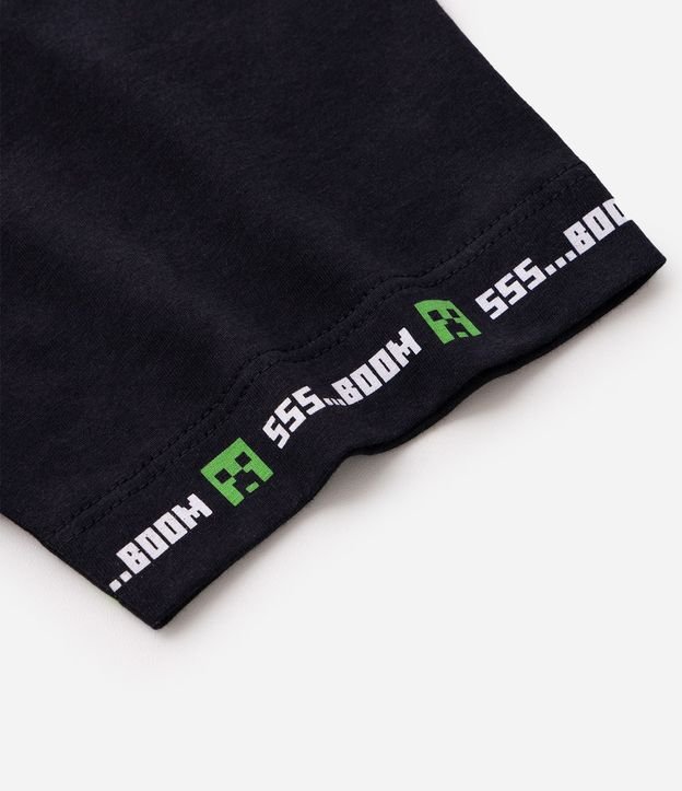 Remera Infantil en Algodón con Estampado Minecraft - Talle 5 a 14 años 4