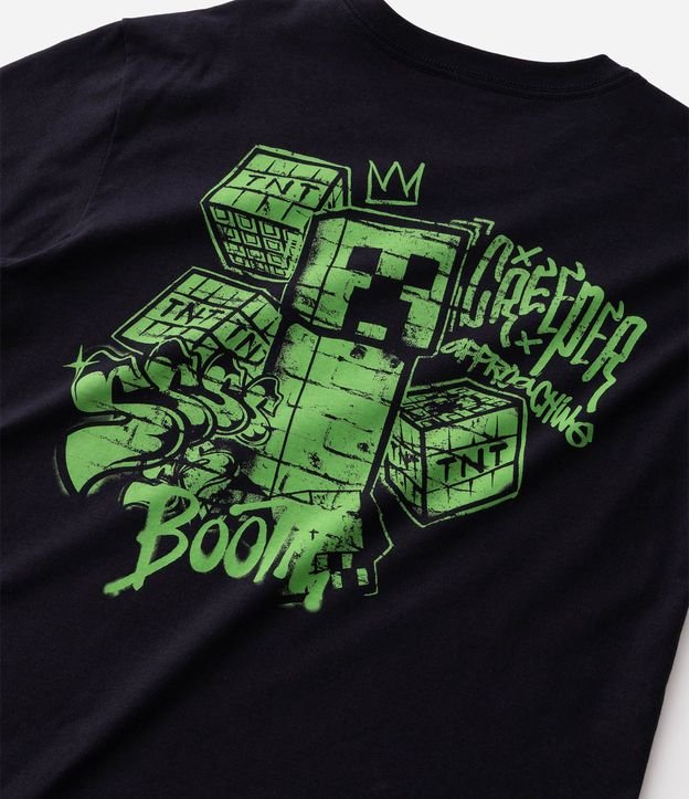 Remera Infantil en Algodón con Estampado Minecraft - Talle 5 a 14 años 5