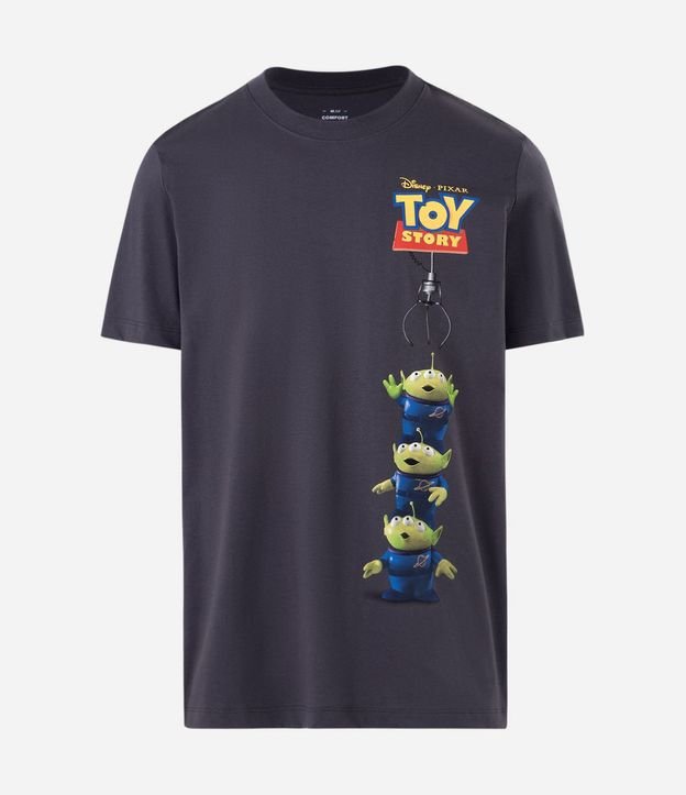 Remera Comfort en Algodón con Estampado Toy Story Alien 5