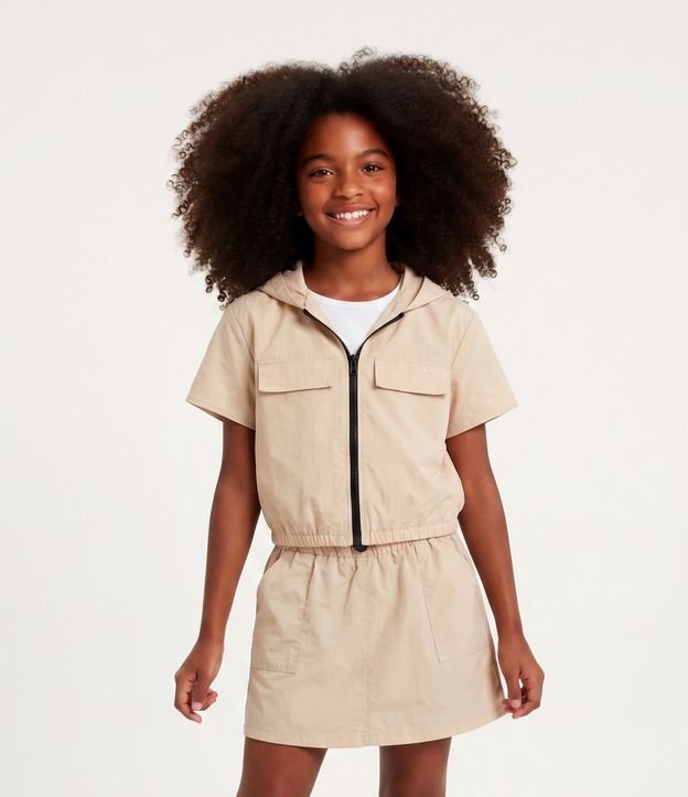 Campera Infantil con Capucha - Talle 5 a 16 años
