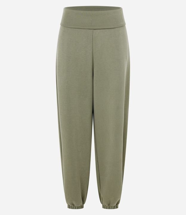 Pantalón Aladim en Microfibra con Cintura Ancha 5