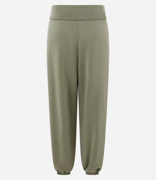 Pantalón Aladim en Microfibra con Cintura Ancha 6