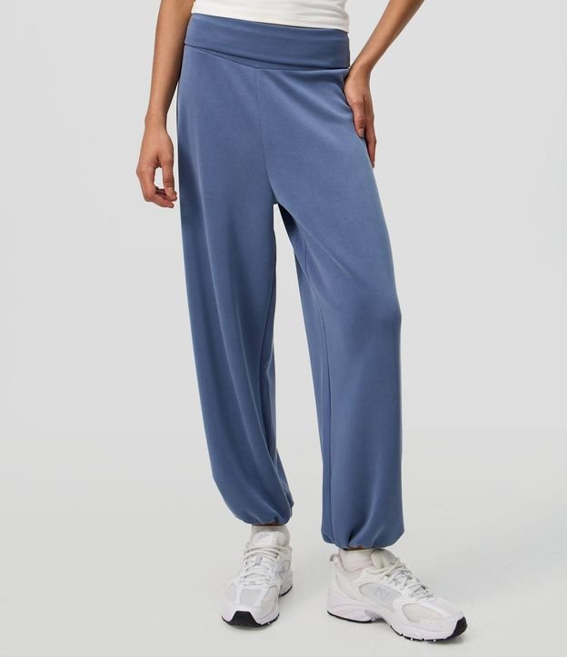 Pantalón Aladim en Microfibra con Cintura Ancha 2
