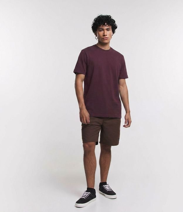 Remera Comfort Básica en Tejido Texturizado