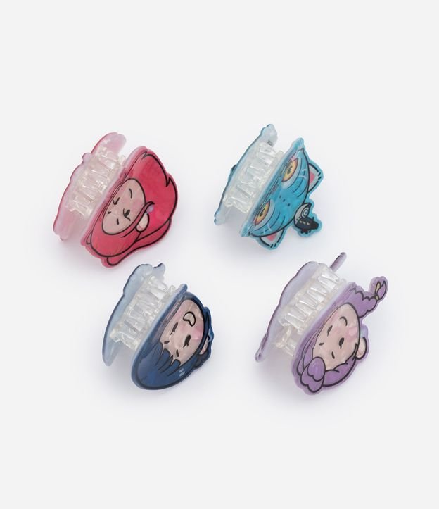 Kit 4 pinza Infantil para el Pelo Guerreras de Kpop - Talle único 2