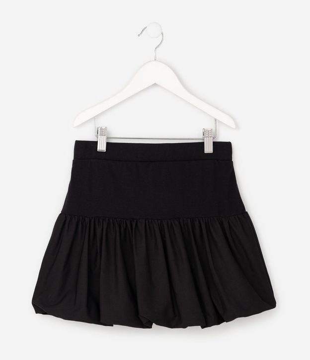 Short Pollera Infantil Balonê en Tricolina - Talle 5 A 16 años 2