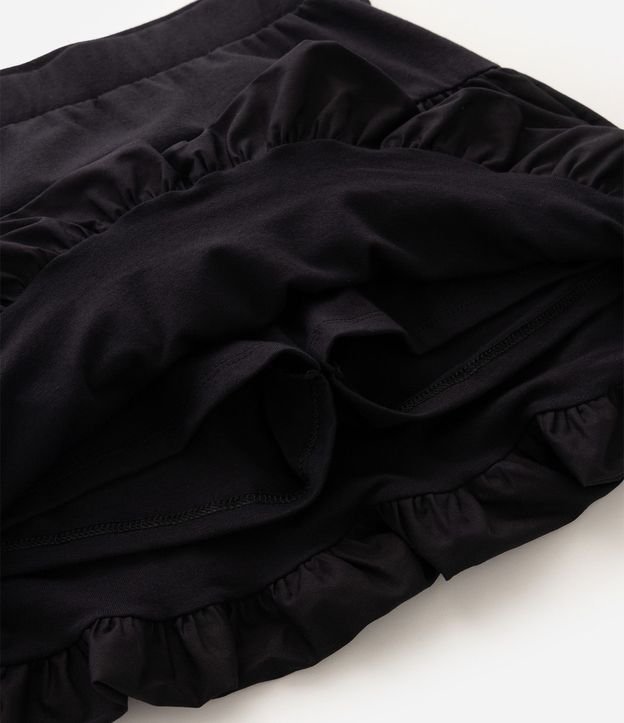 Short Pollera Infantil Balonê en Tricolina - Talle 5 A 16 años 4