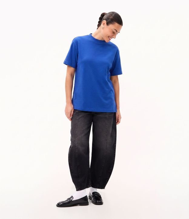 Remera T-Shirt en Suedine Básica 5