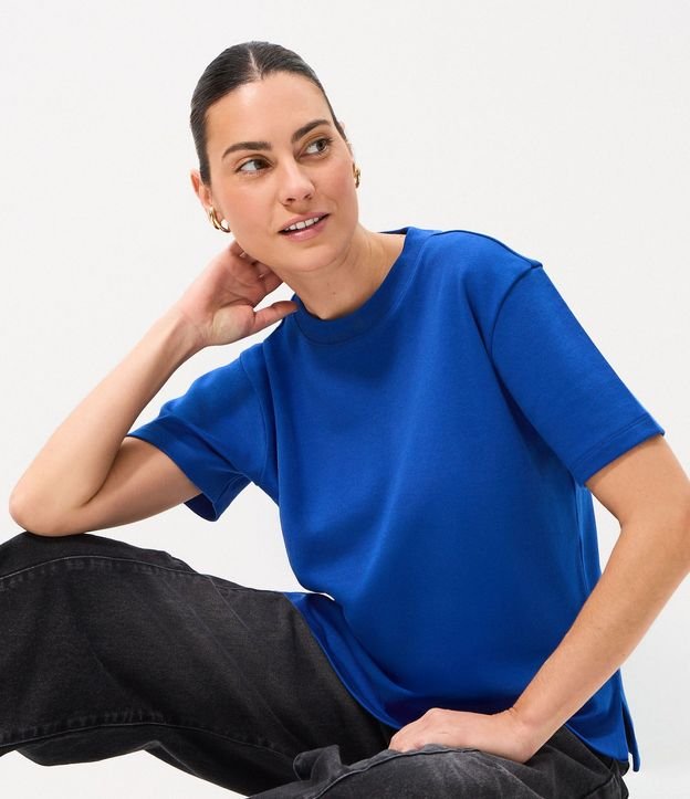 Remera T-Shirt en Suedine Básica