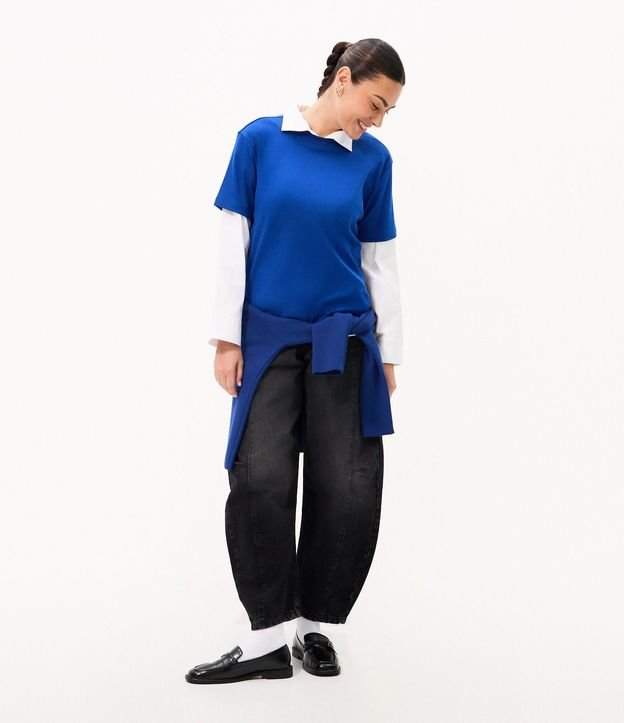 Remera T-Shirt en Suedine Básica 4