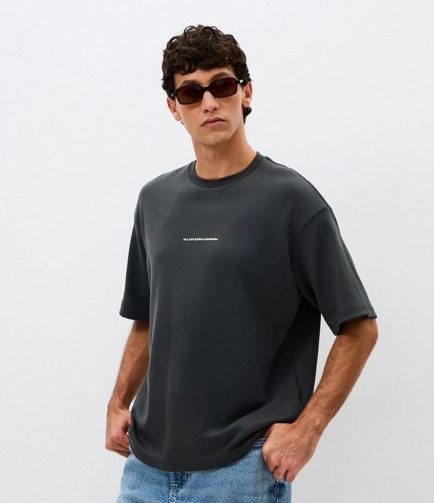 Remera Boxy Suedini Minimal 1