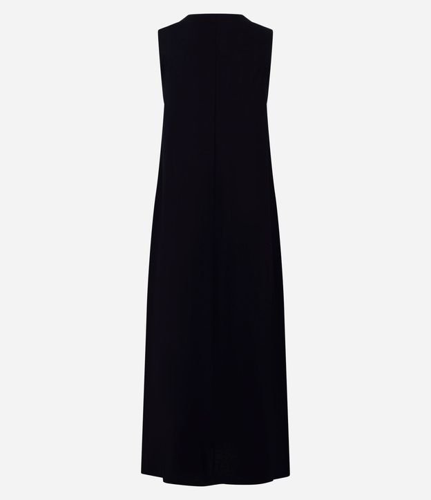 Vestido Midi en Piquet con Bolsillos 6
