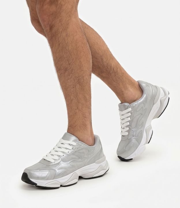 Championes Dad Sneaker PU Tribal 2