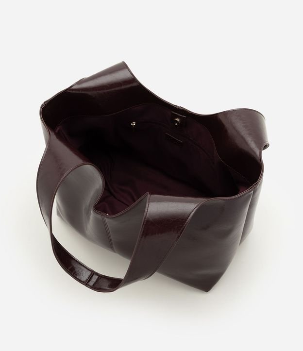 Cartera Shopper Grande en PU con Bretel Ancho 5