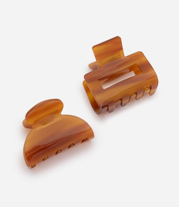 Kit de 02 Pinzas para el Pelo con Formatos Geométricos