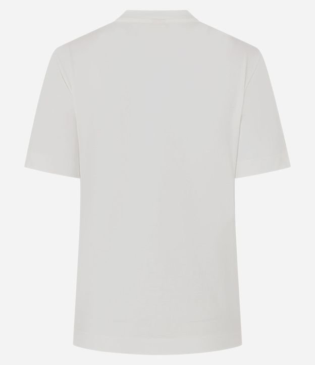 Blusa en Algodón con Estampa de Vaso y Flor 3