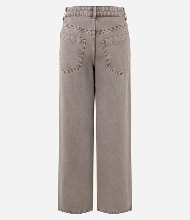 Pantalón Recto Loose en Sarga con Bolsillos 6